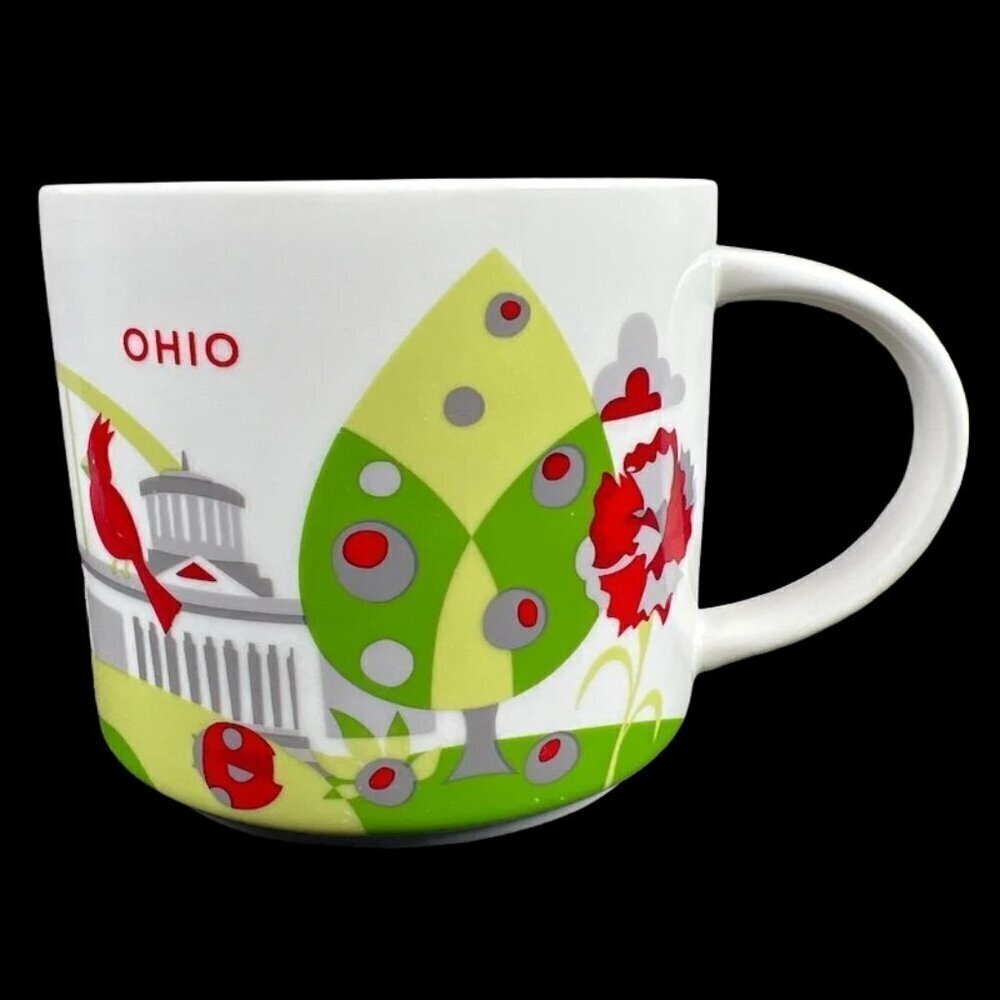 Starbucks Ohio Coffee Cup Mug “You Are Here Collection”